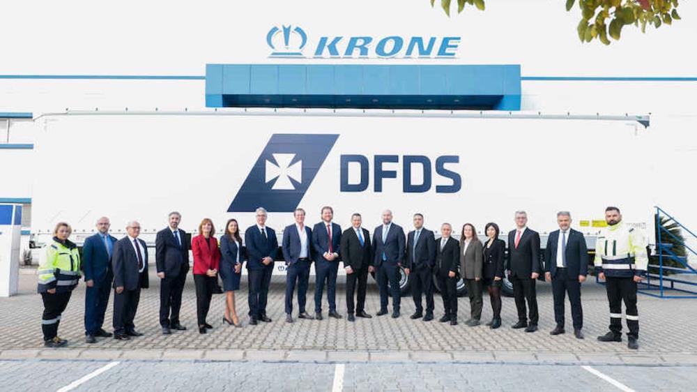 DFDS’DEN TÜRKİYE KARA TAŞIMACILIĞI PAZARINA GÜÇLÜ BİR BAŞLANGIÇ:  450 TREYLER YATIRIMI